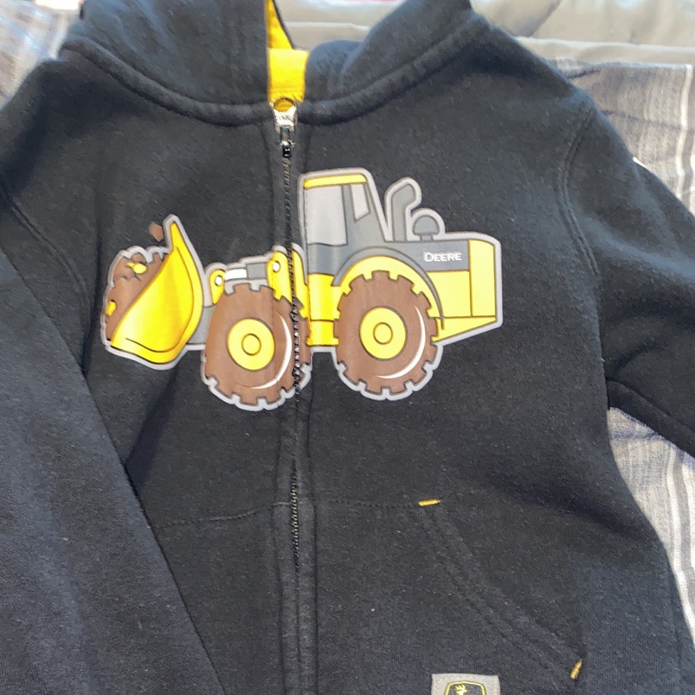 John Deere fleece jacket